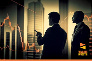 dois empresarios analizando um gráfico de investimento